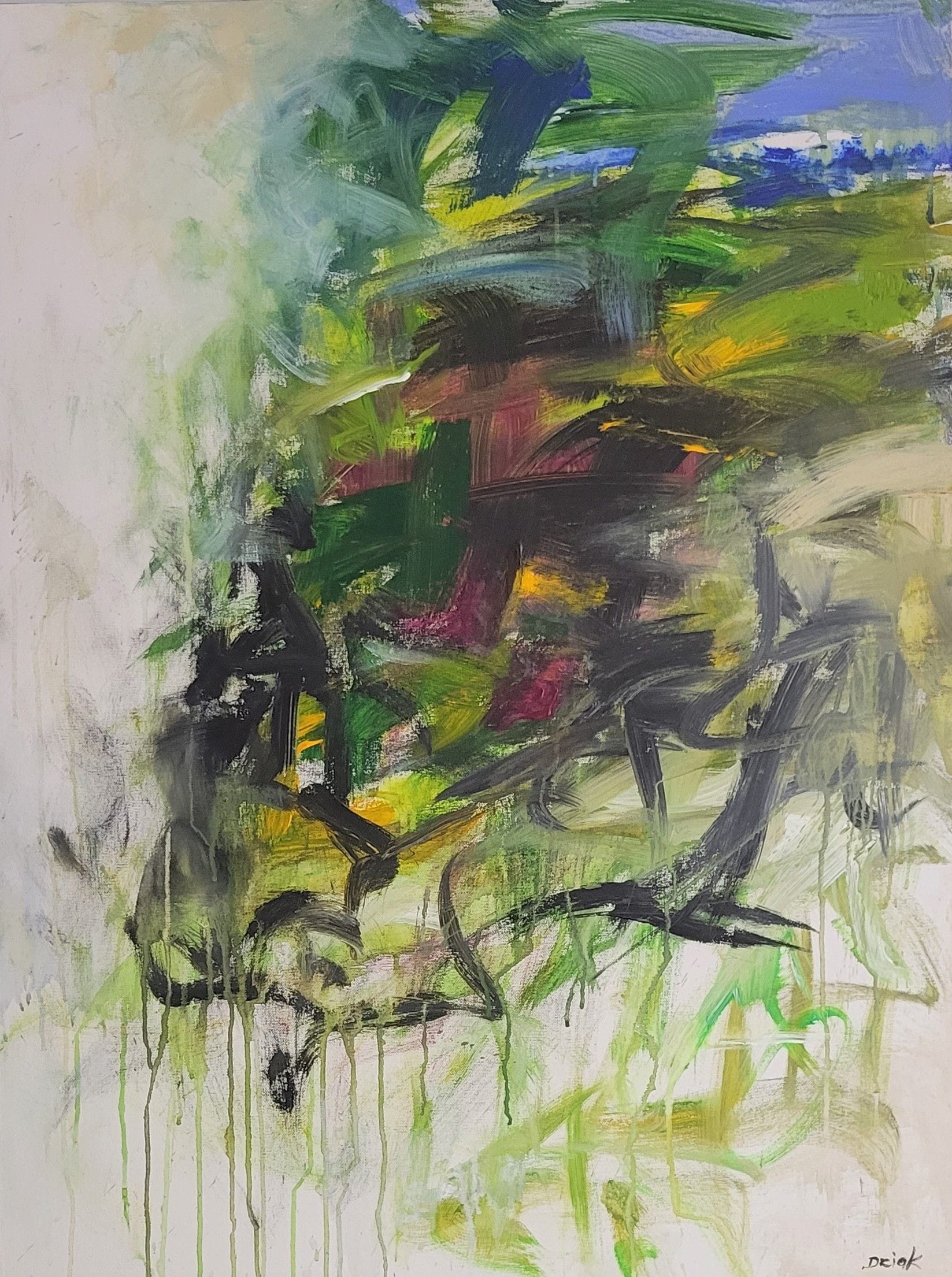 40 x 30 Acrylic on canvas