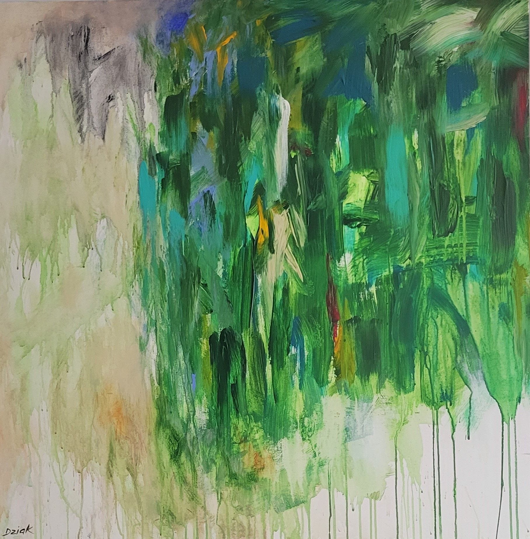 36 x 36 Acrylic on canvas