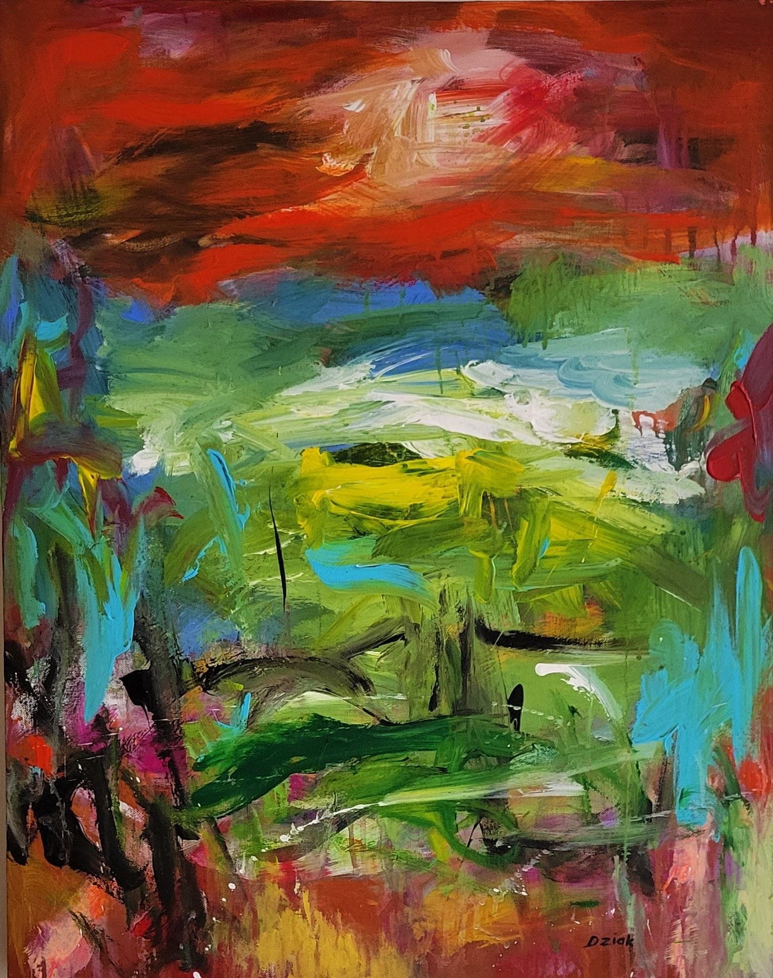 30 x 24 Acrilic on canvas