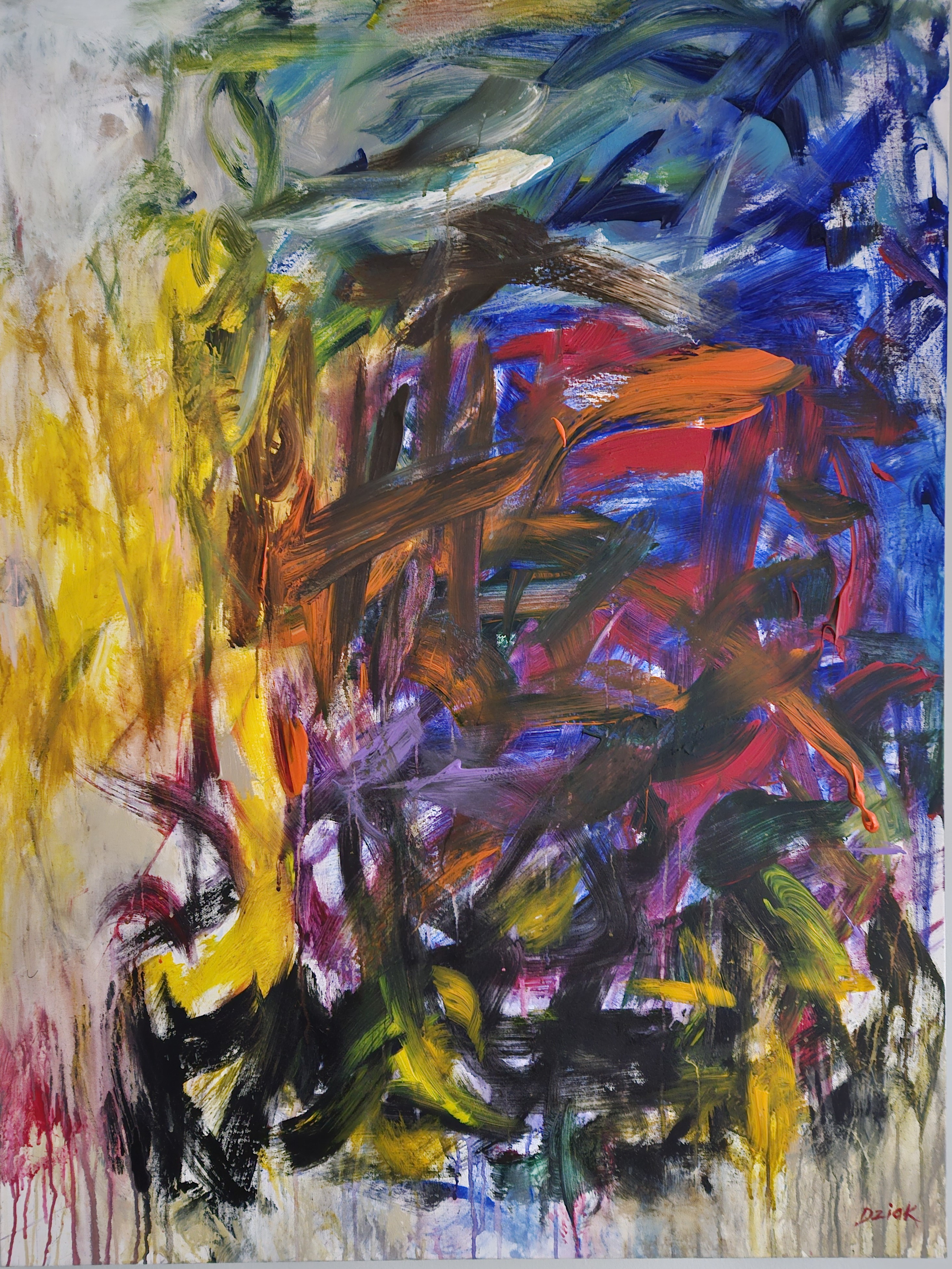 48 X 36 acrylic on canvas