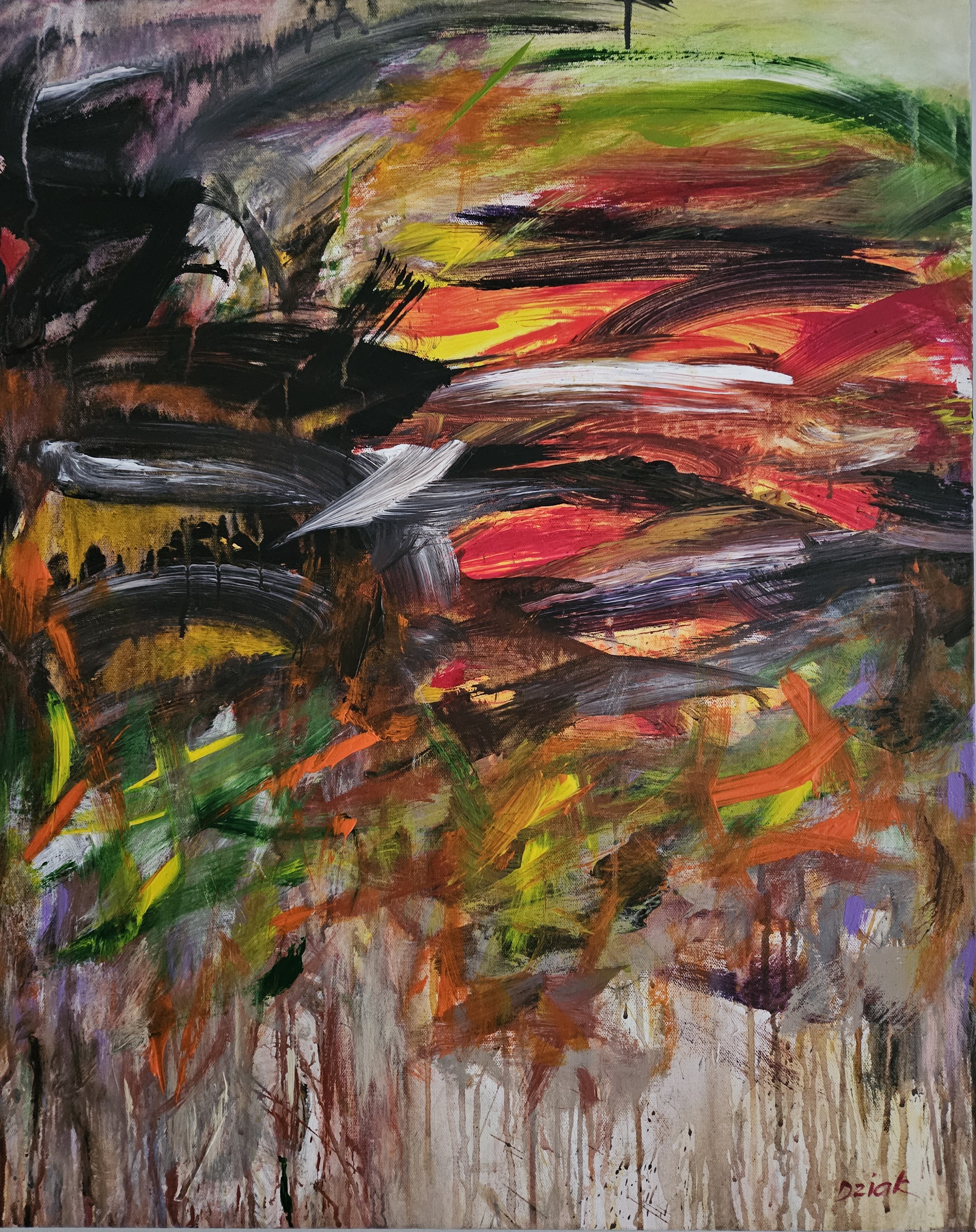 30 x 24
Acrylic on canvas